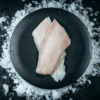 Fresh elephant fish fillets on ice, premium New Zealand seafood