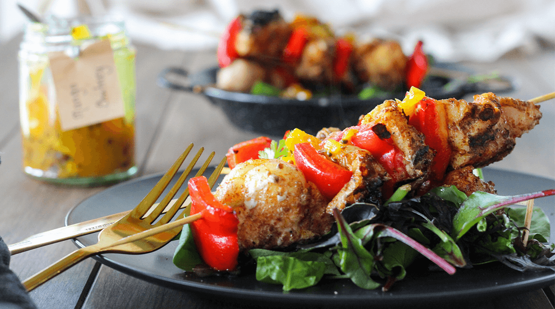 BBQ Fish Kebabs | Recipes | Harbour Fish