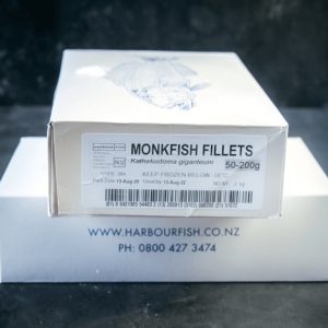 Monkfish Fillets Frozen in a box