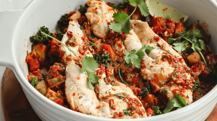 Romesco Baked Fish Recipe - Harbour Fish