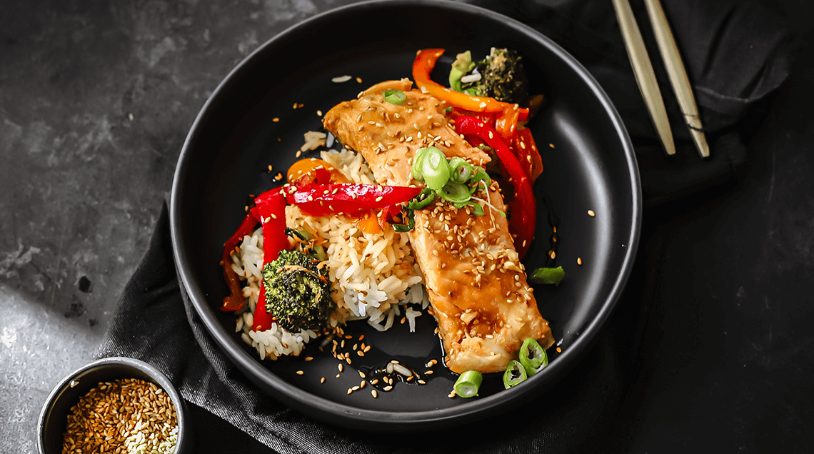 Baked Teriyaki Salmon Parcel Recipe