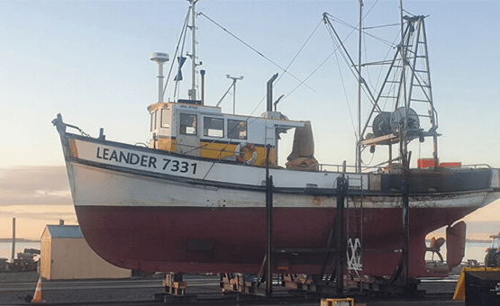 Sharn on the Leander - Bluff Southland