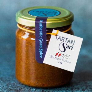 Tartan Sari Rechard Masala paste 210g — authentic Goan spice blend with chilli heat.