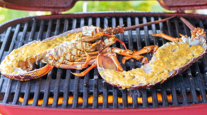 crayfish on the BBQ