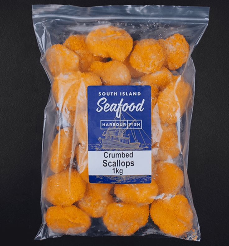 Product - Crumbed Scallops 800g