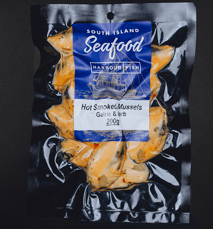 Product - HS Mussels Garlic 200g