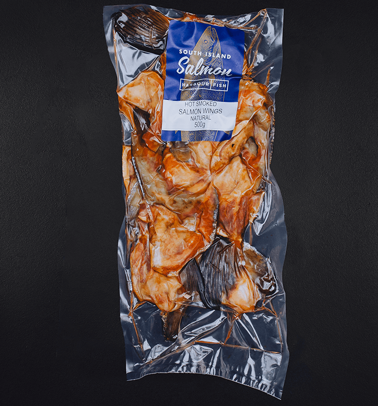 Product - HS Salmon Wings 500g